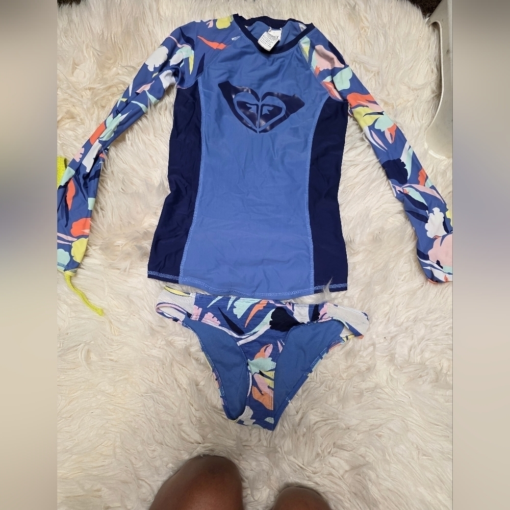 Roxy Multicolor Floral Swim Set - Picture 2 of 2